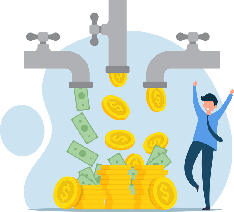 Passive income from invest in multi asset